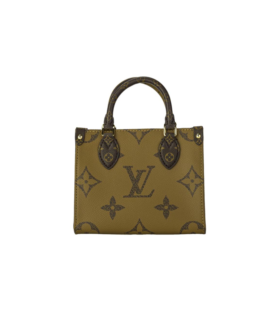 LOUIS VUITTON Коричневая сумка тоут, фото 2