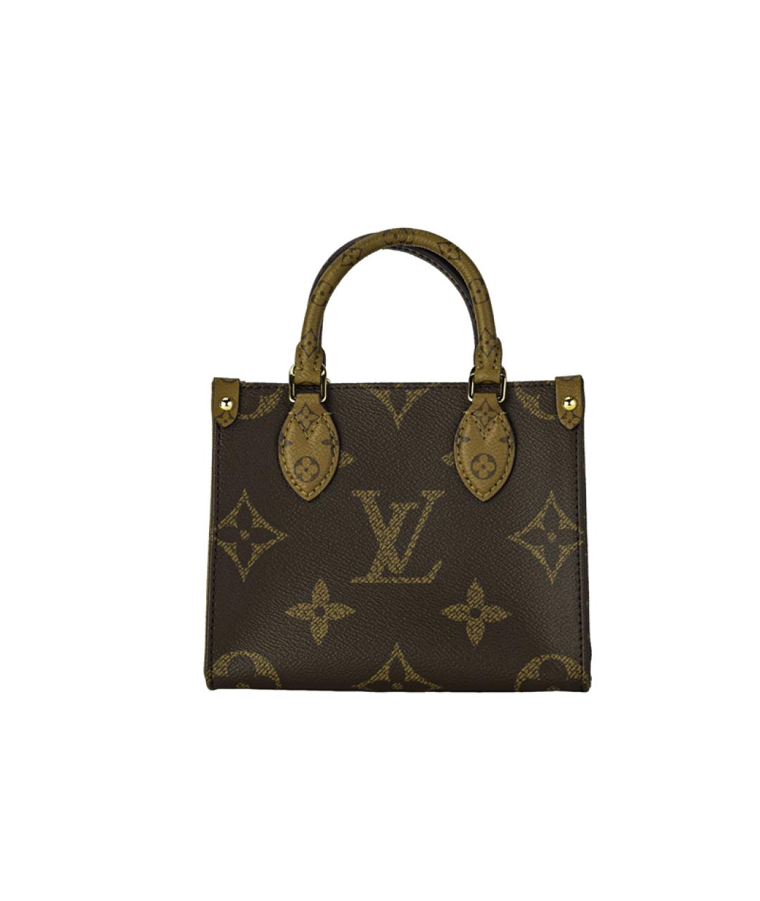 LOUIS VUITTON Коричневая сумка тоут, фото 5