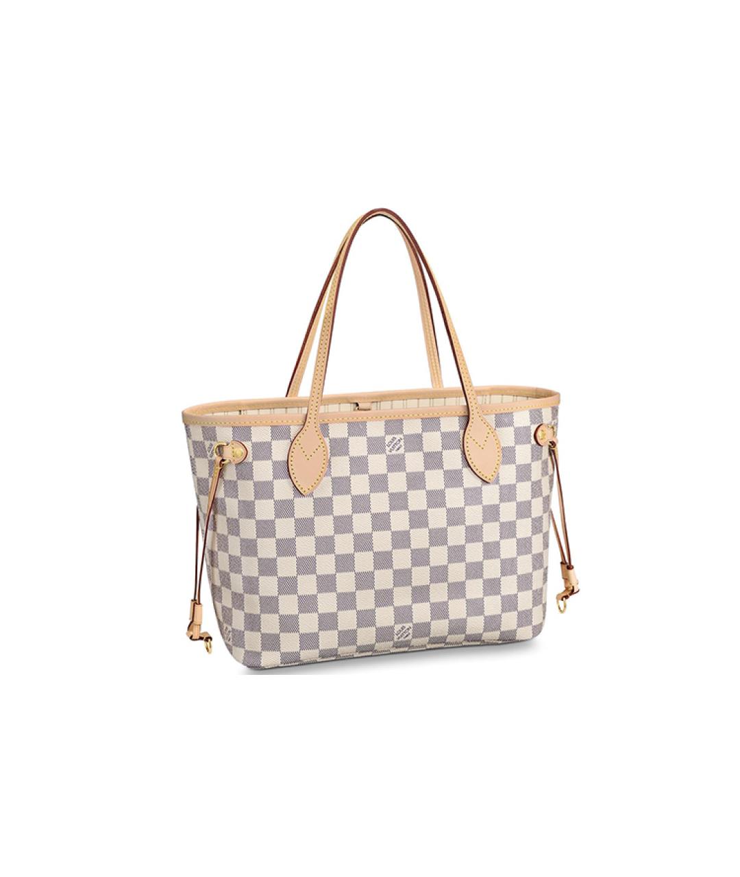 LOUIS VUITTON Белая сумка тоут, фото 3