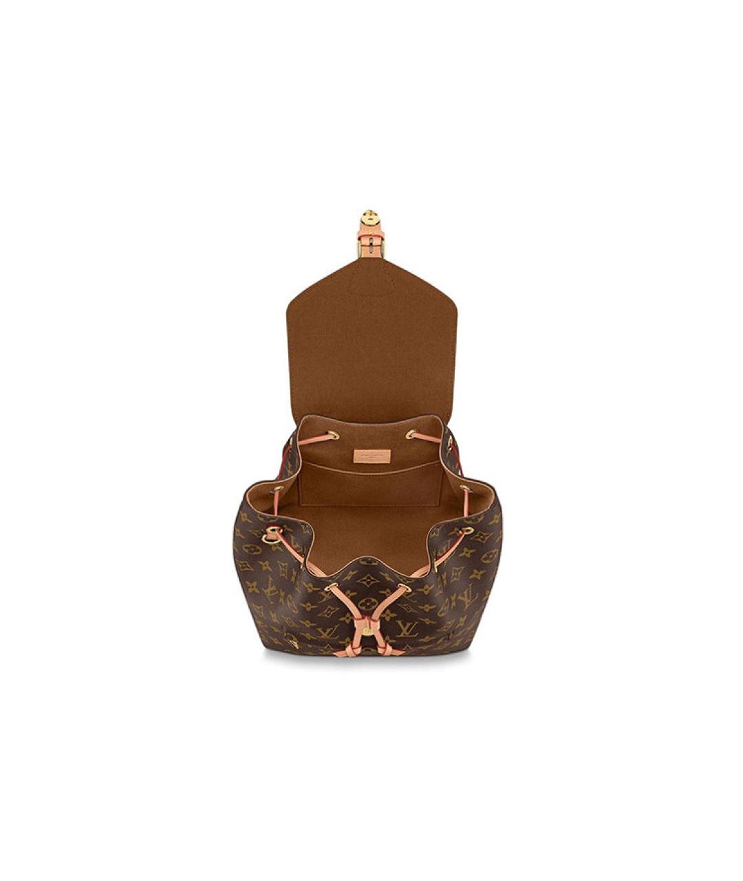 LOUIS VUITTON Коричневый рюкзак, фото 4