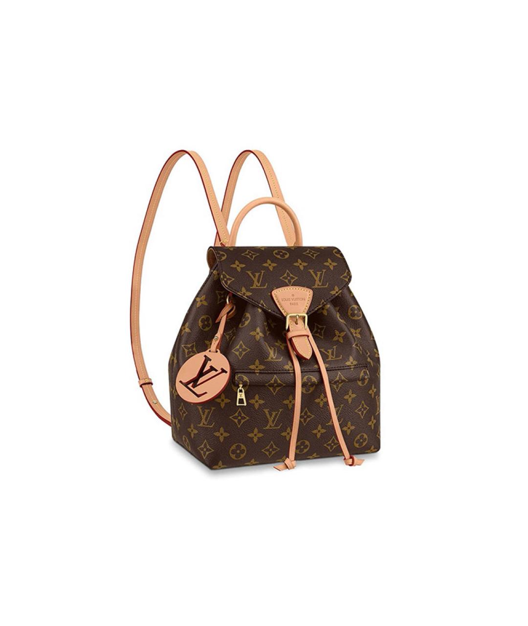 LOUIS VUITTON Коричневый рюкзак, фото 1