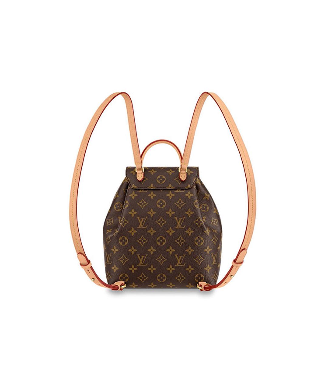 LOUIS VUITTON Коричневый рюкзак, фото 3
