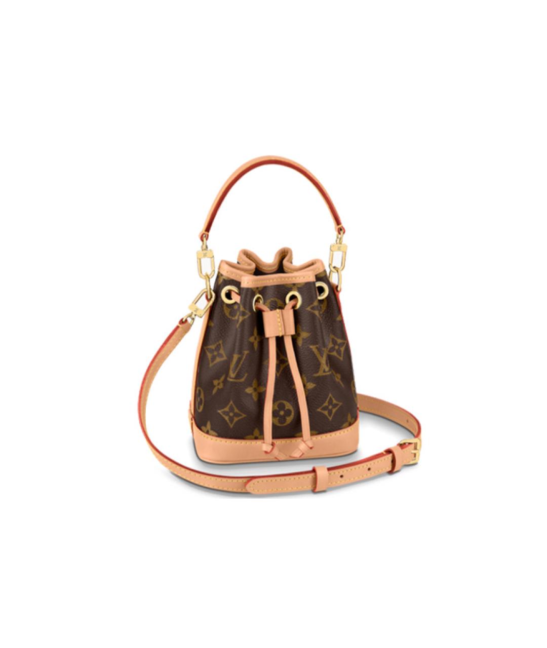 LOUIS VUITTON Коричневая сумка через плечо, фото 1