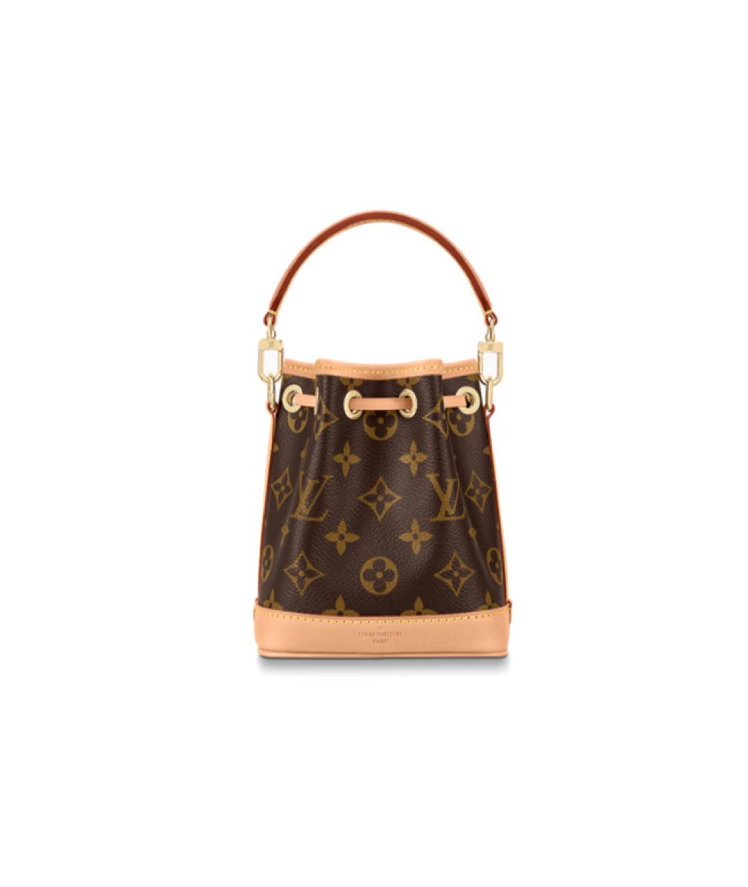 LOUIS VUITTON Коричневая сумка через плечо, фото 3