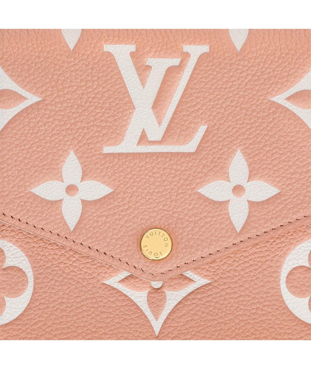 LOUIS VUITTON Коралловая сумка через плечо, фото 6