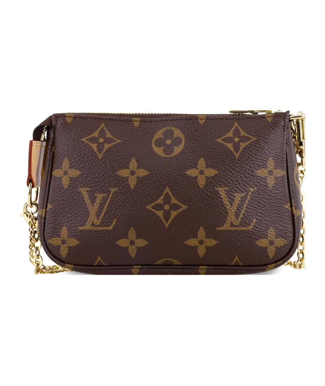 LOUIS VUITTON Коричневая сумка через плечо, фото 3