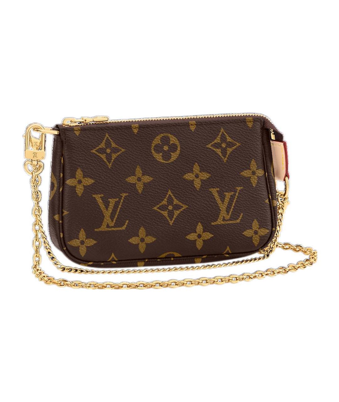 LOUIS VUITTON Коричневая сумка через плечо, фото 1