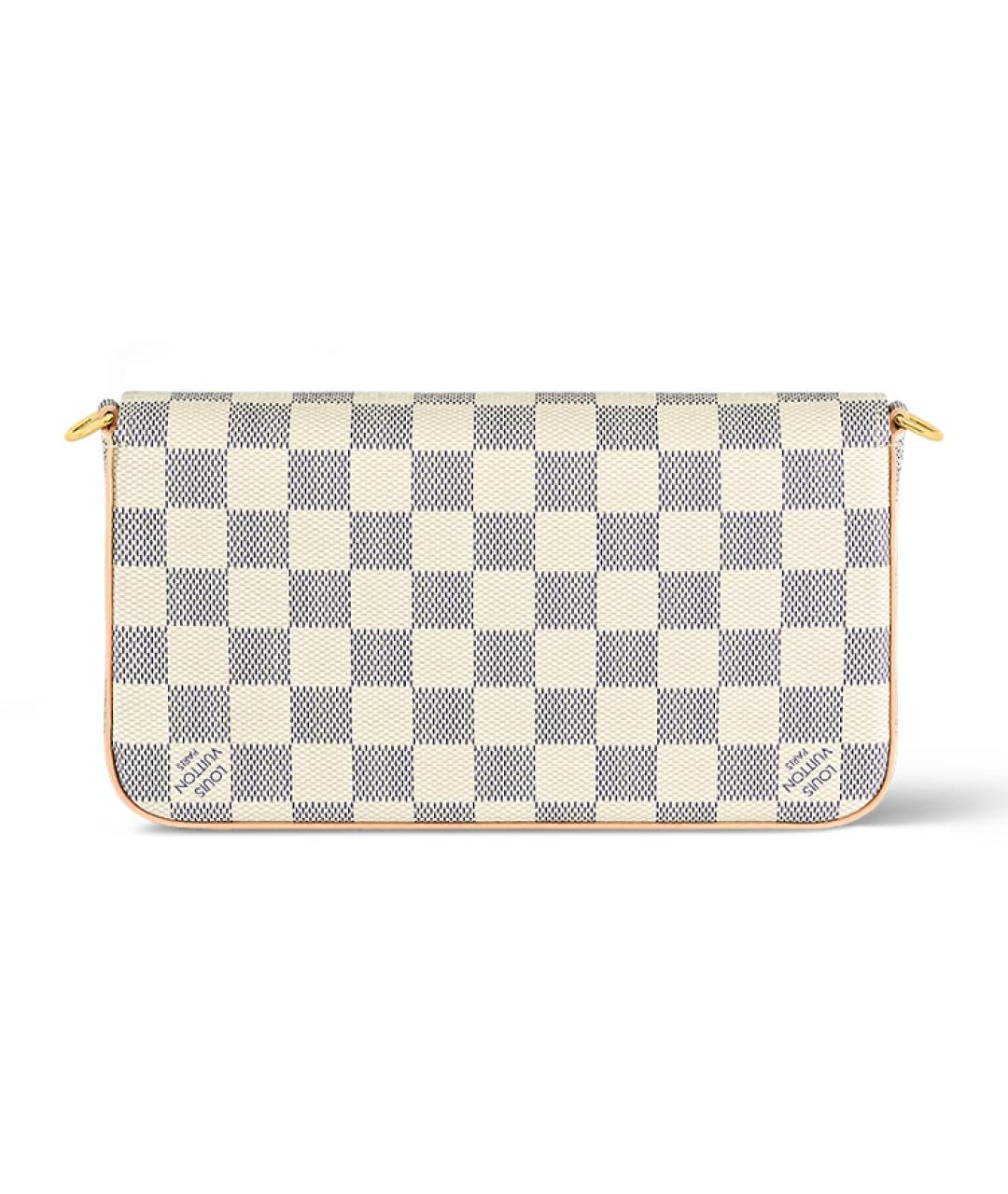 LOUIS VUITTON Белая сумка через плечо, фото 3