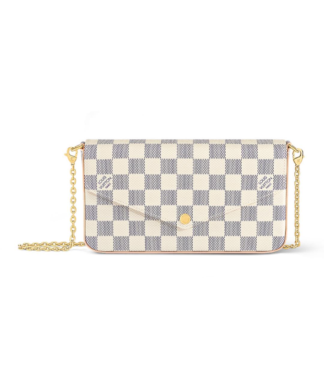 LOUIS VUITTON Белая сумка через плечо, фото 1