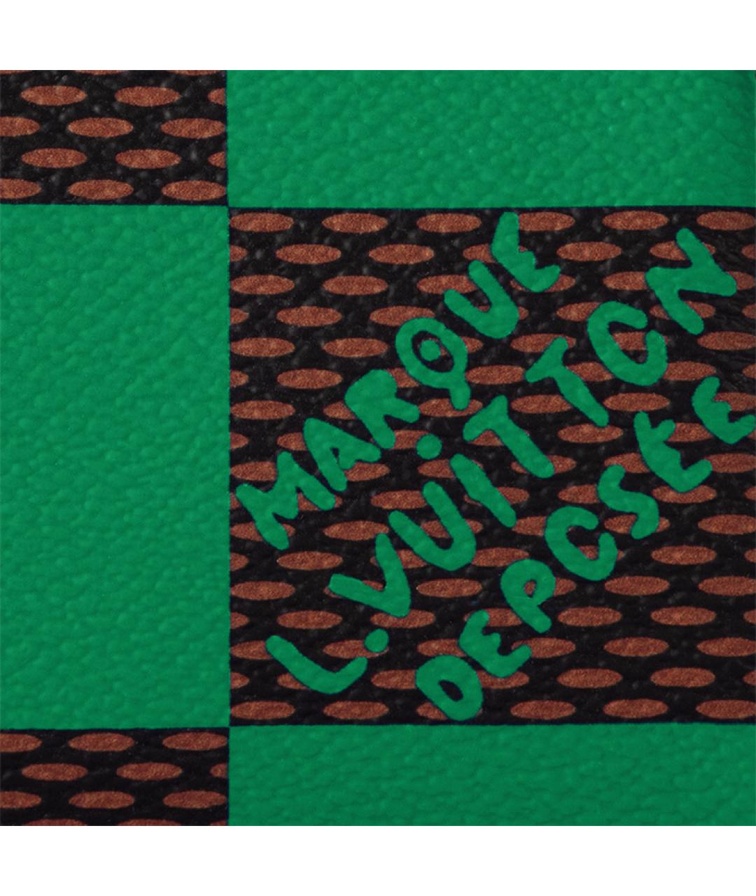 LOUIS VUITTON Зеленая сумка через плечо, фото 6