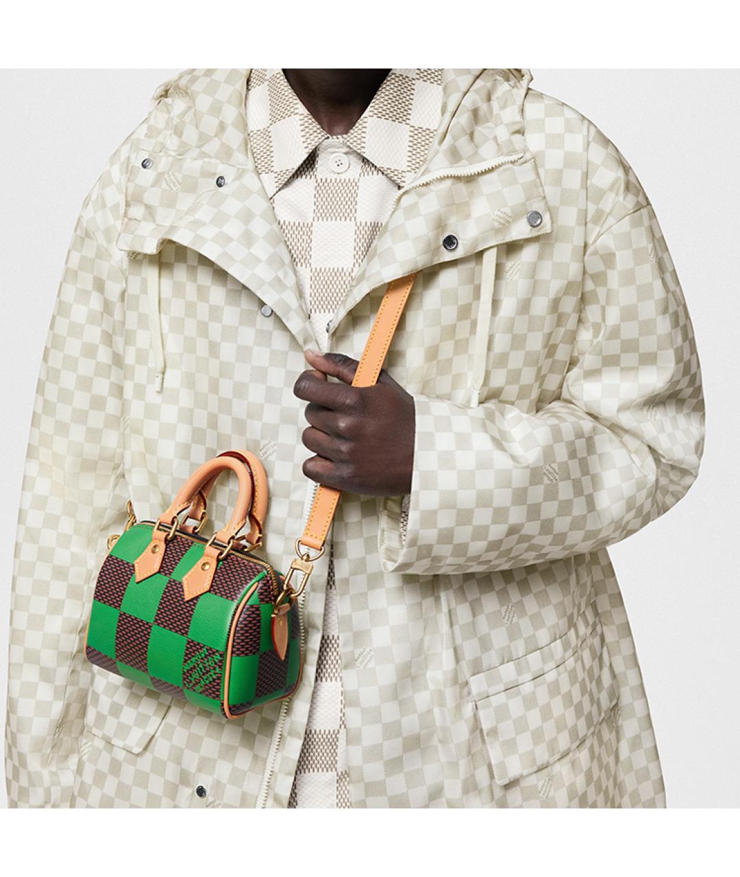 LOUIS VUITTON Зеленая сумка через плечо, фото 7