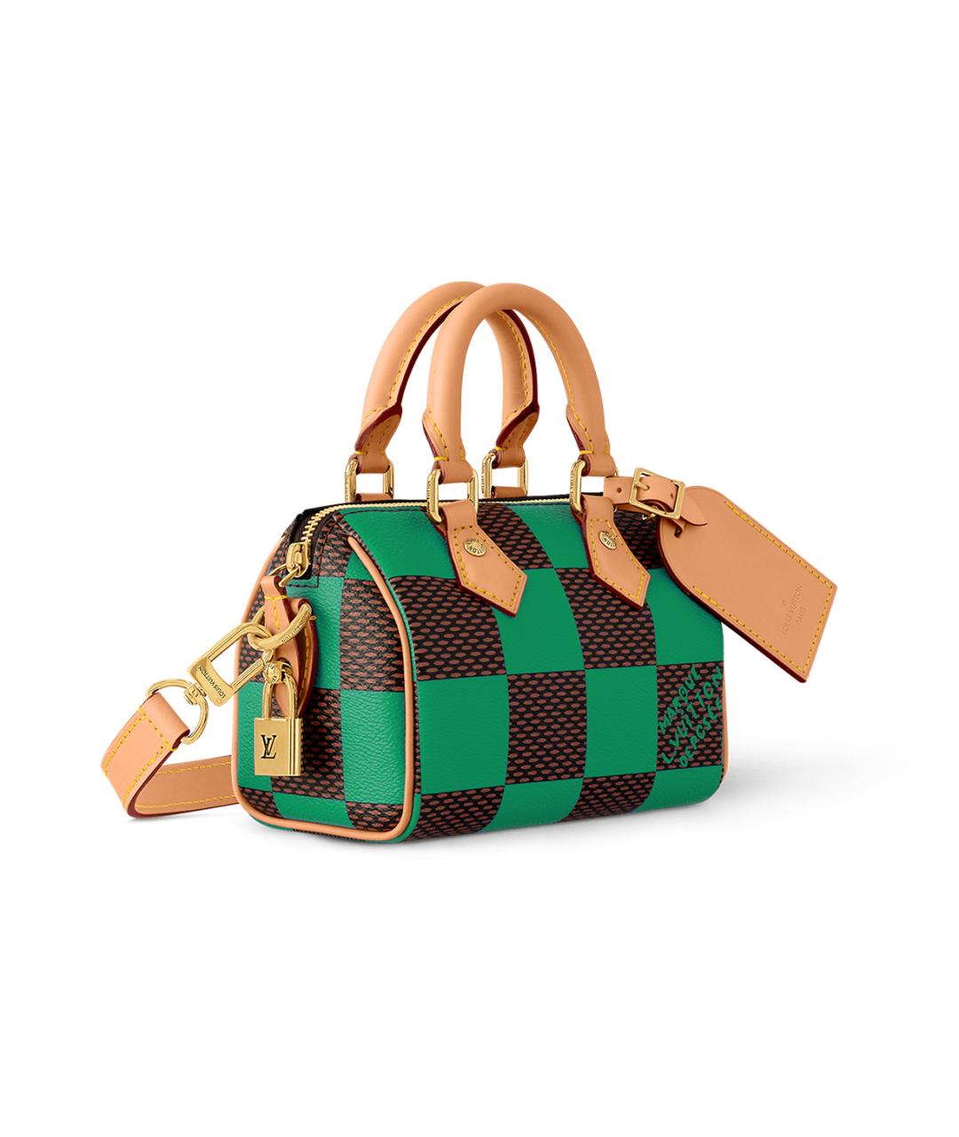 LOUIS VUITTON Зеленая сумка через плечо, фото 2
