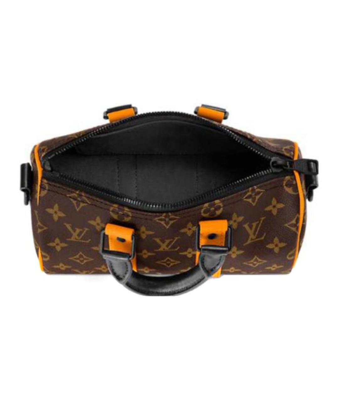 LOUIS VUITTON Коричневая сумка через плечо, фото 4