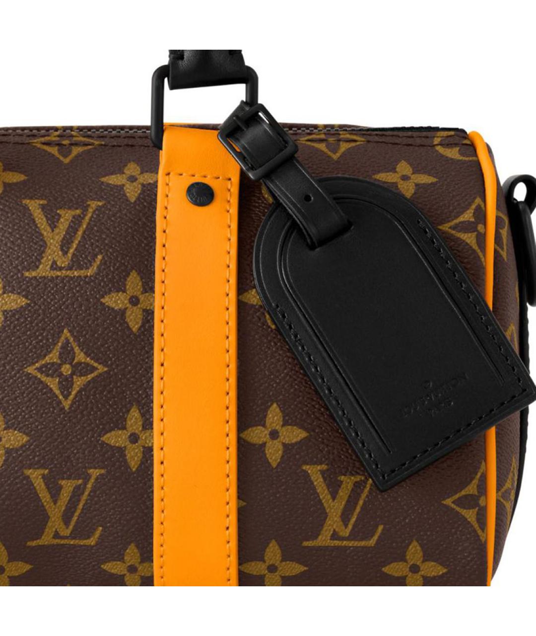 LOUIS VUITTON Коричневая сумка через плечо, фото 6