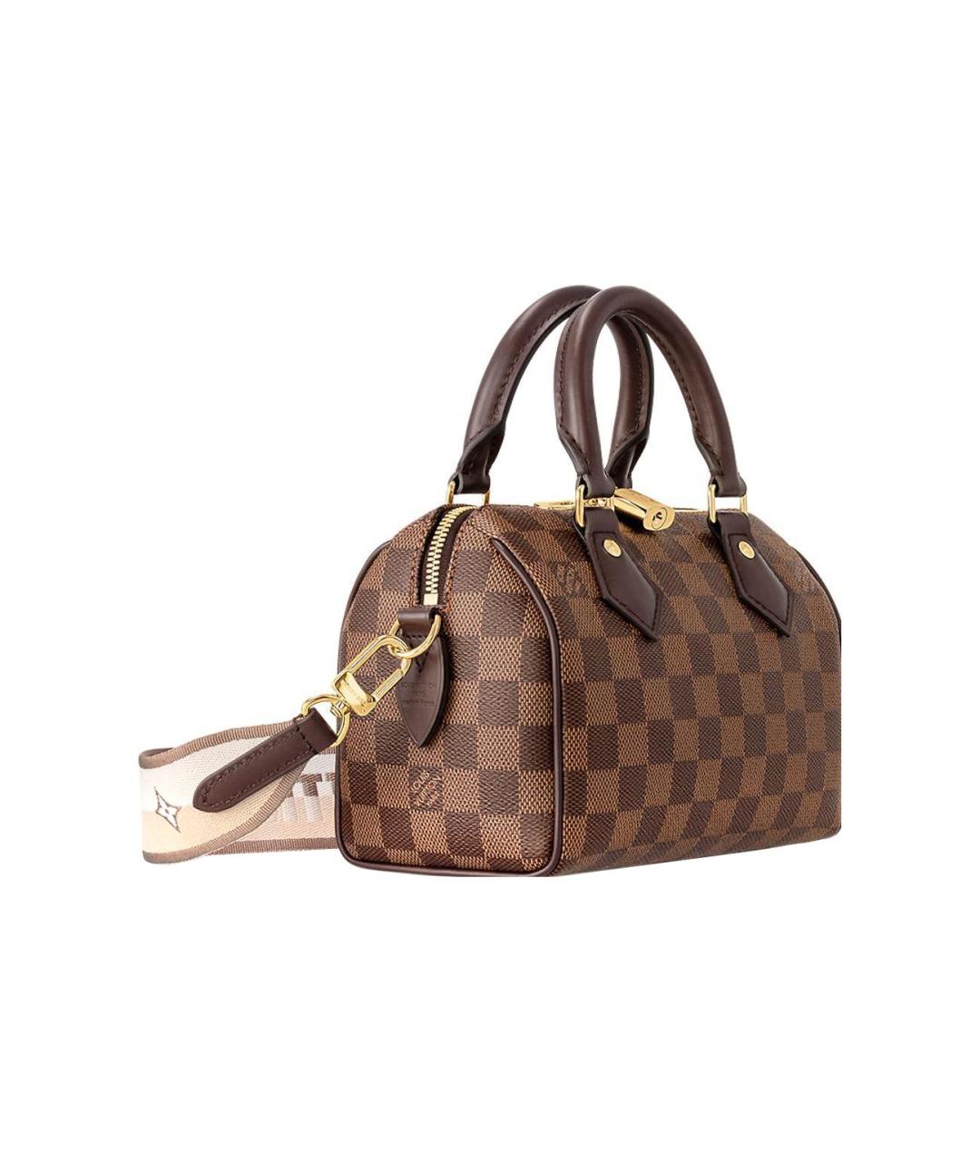 LOUIS VUITTON Коричневая сумка с короткими ручками, фото 2