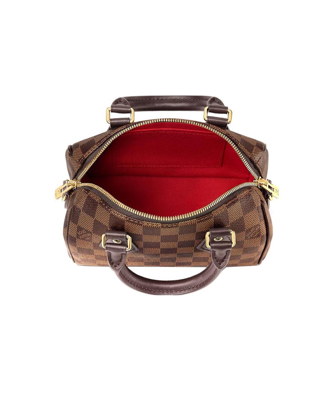 LOUIS VUITTON Коричневая сумка с короткими ручками, фото 4