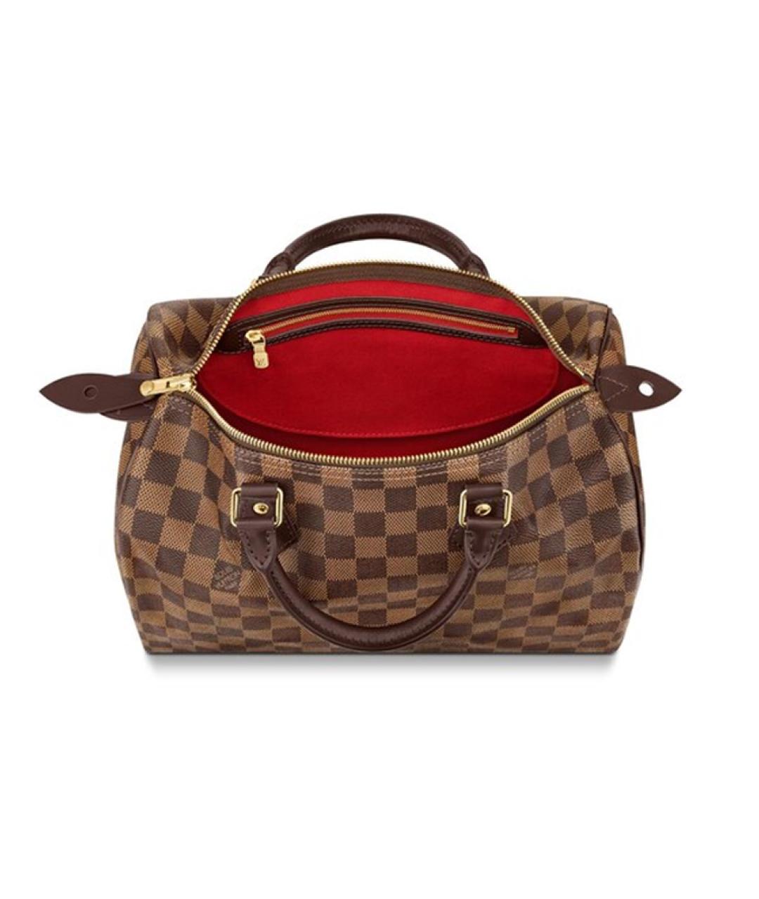 LOUIS VUITTON Коричневая сумка через плечо, фото 4