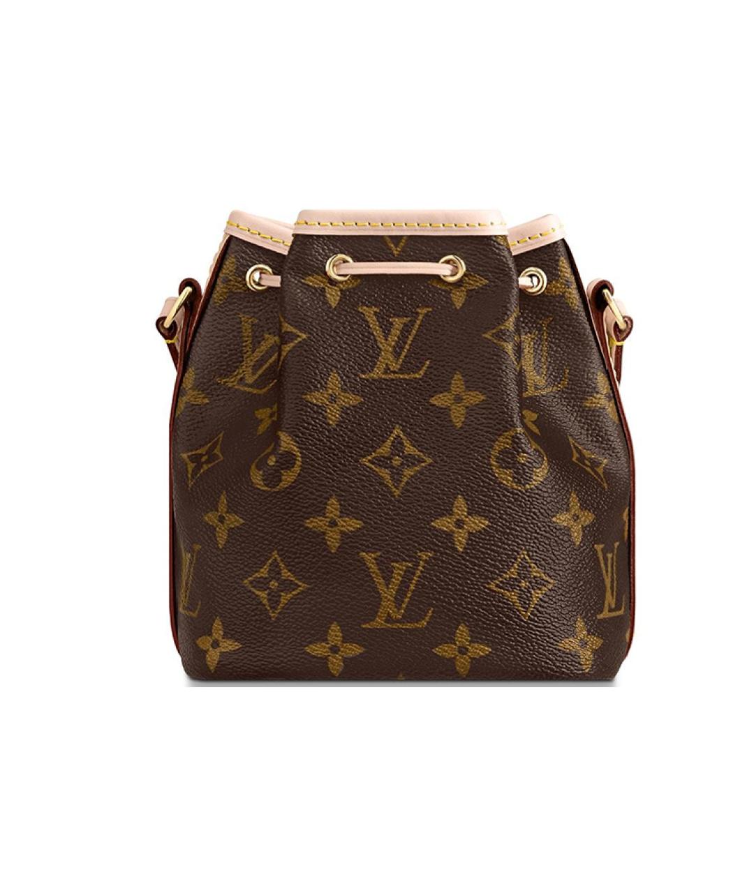 LOUIS VUITTON Коричневая сумка через плечо, фото 3