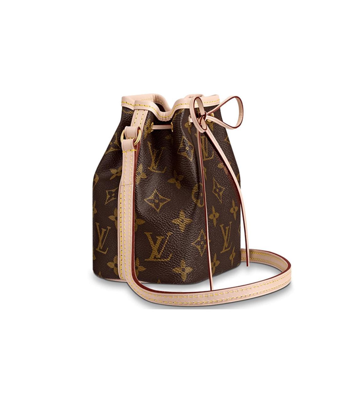 LOUIS VUITTON Коричневая сумка через плечо, фото 2