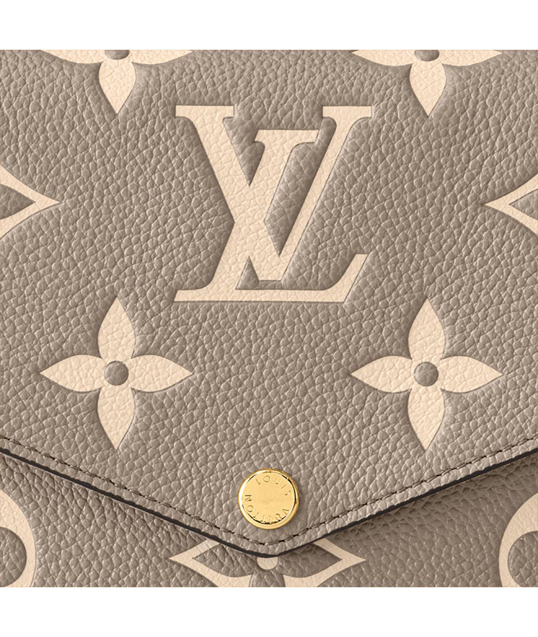 LOUIS VUITTON Бежевая сумка через плечо, фото 4