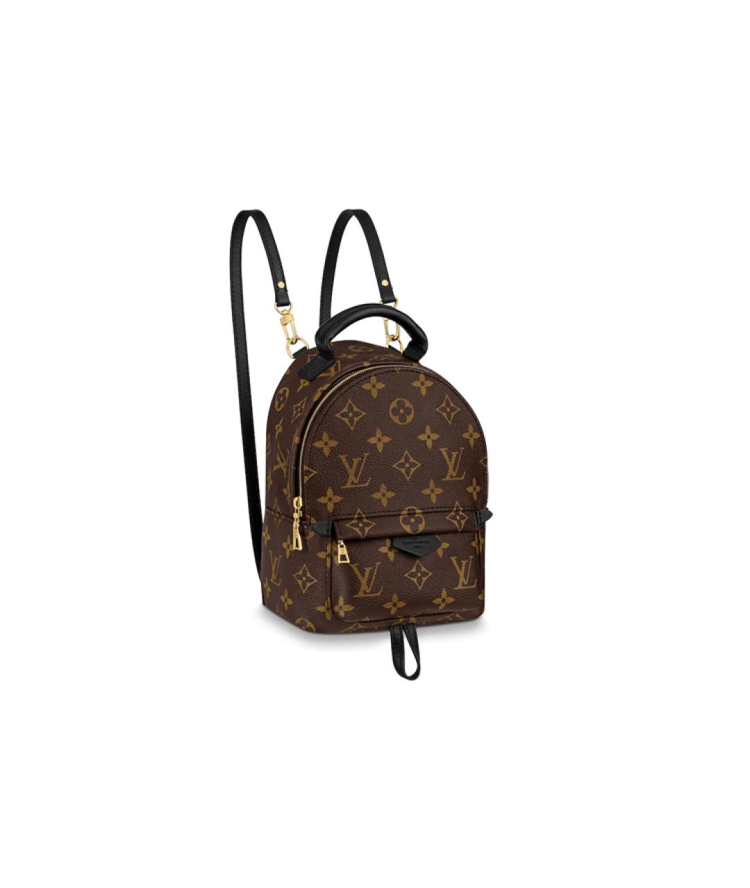 LOUIS VUITTON Коричневый тканевый рюкзак, фото 1