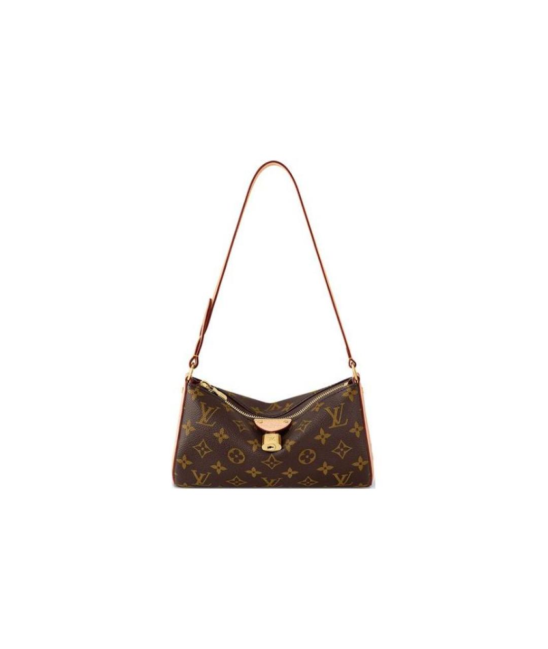 LOUIS VUITTON Коричневая сумка через плечо, фото 1