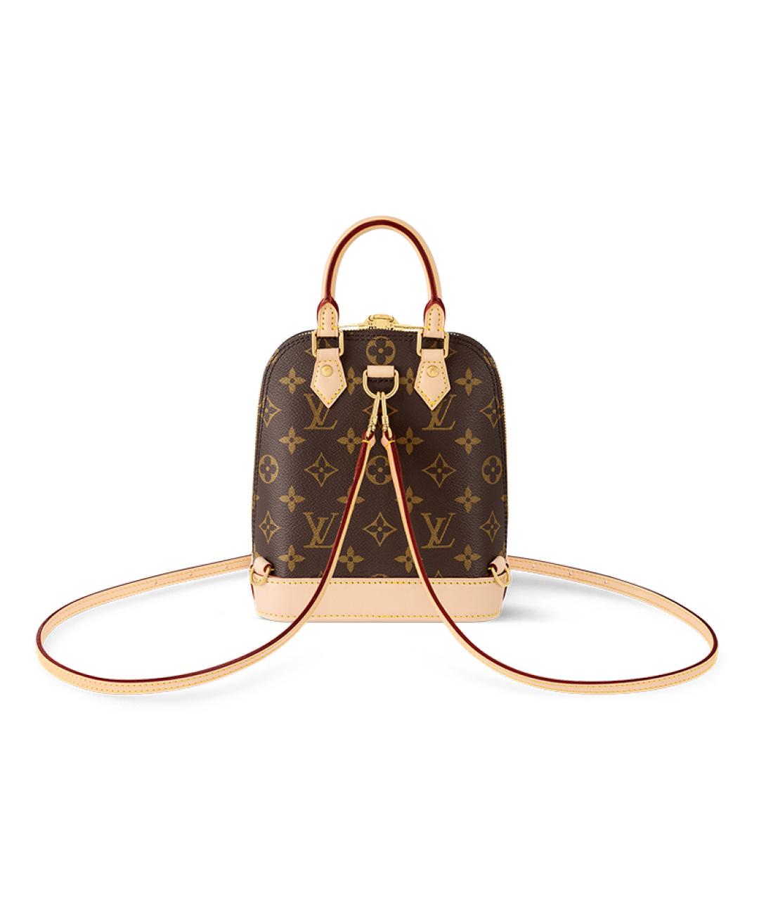 LOUIS VUITTON Коричневый рюкзак, фото 3