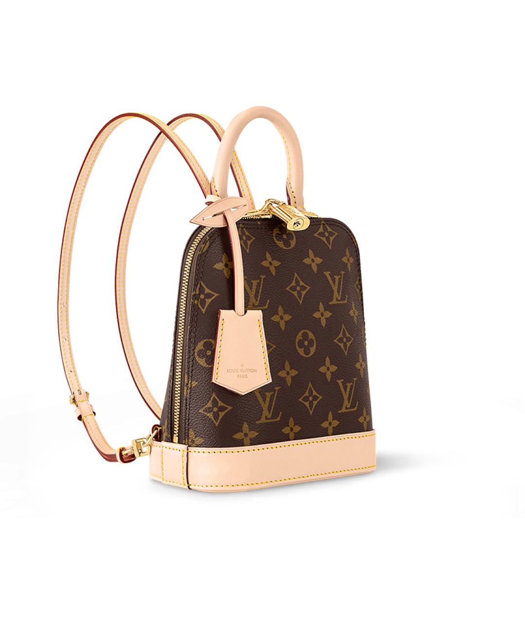 LOUIS VUITTON Коричневый рюкзак, фото 2