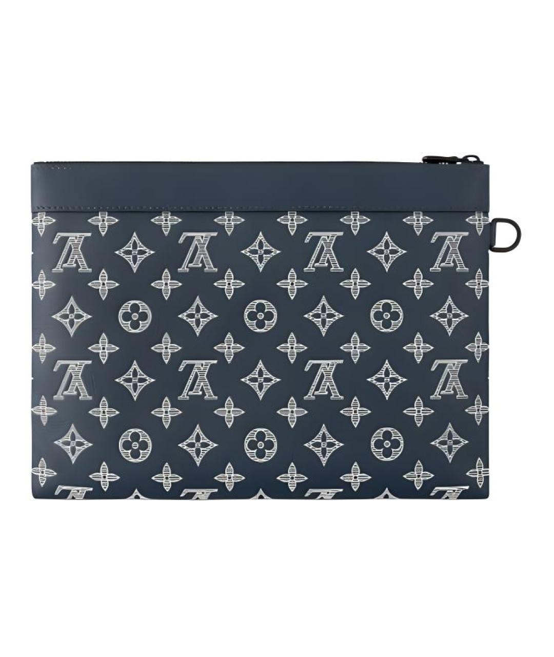 LOUIS VUITTON Темно-синяя сумка через плечо, фото 3