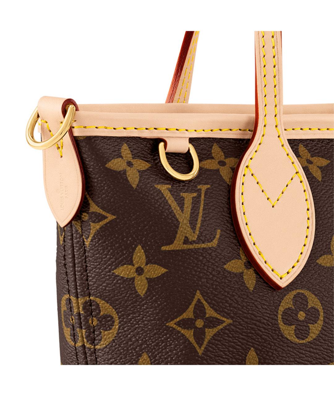 LOUIS VUITTON Коричневая сумка тоут, фото 7