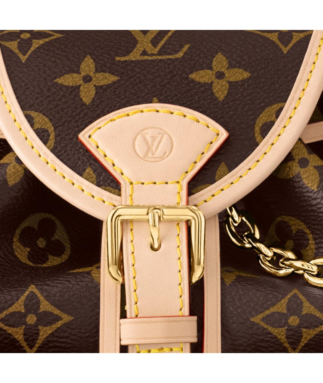 LOUIS VUITTON Коричневый рюкзак, фото 5