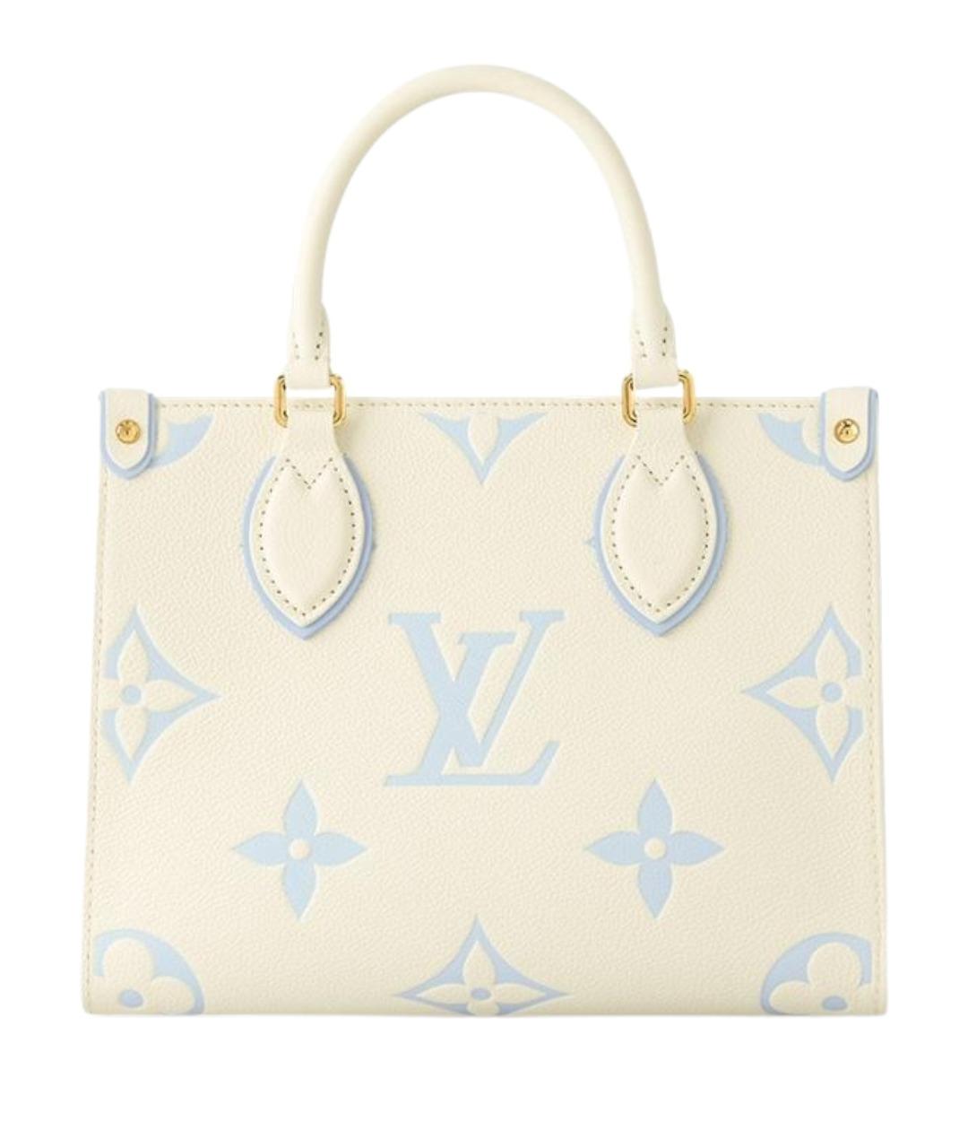 LOUIS VUITTON Бежевая сумка тоут, фото 1