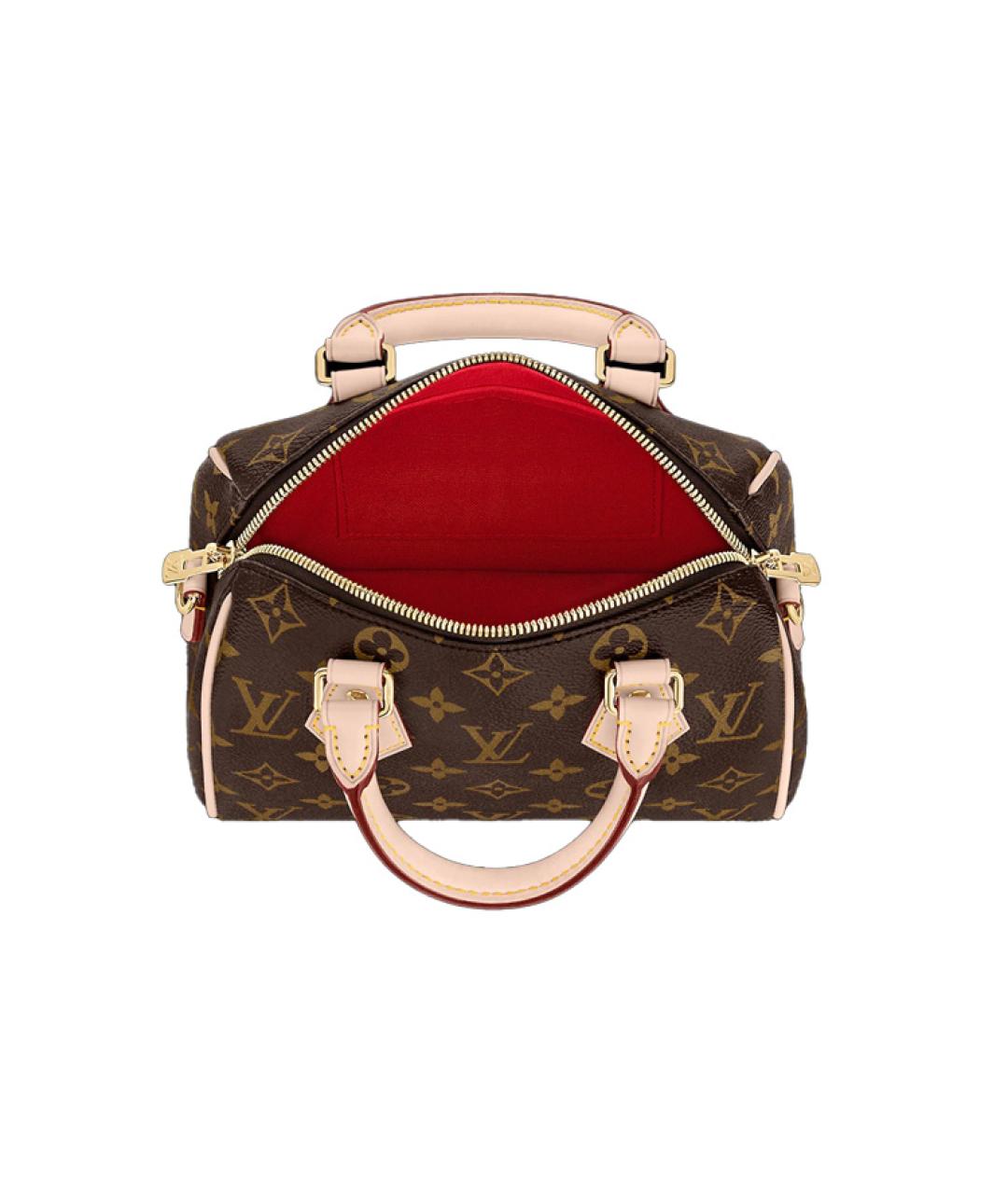 LOUIS VUITTON Коричневая сумка через плечо, фото 5