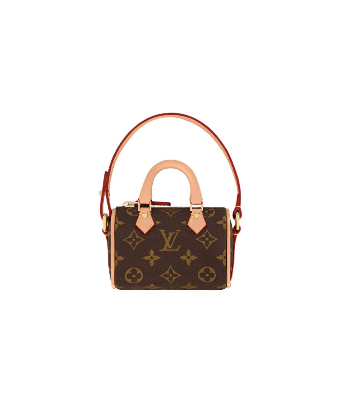 LOUIS VUITTON Коричневая сумка через плечо, фото 3