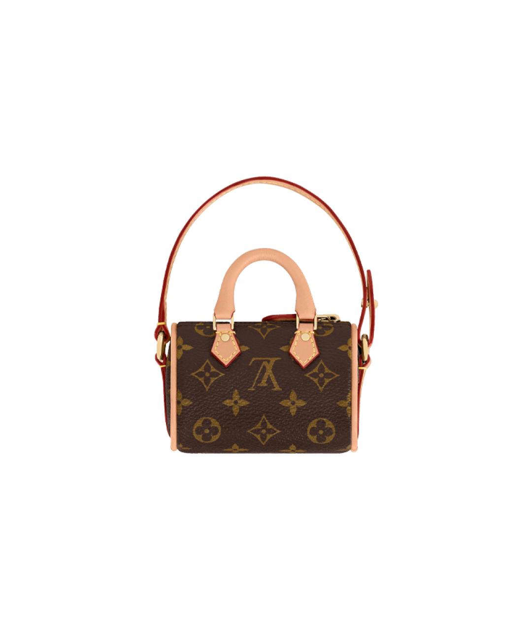 LOUIS VUITTON Коричневая сумка через плечо, фото 2