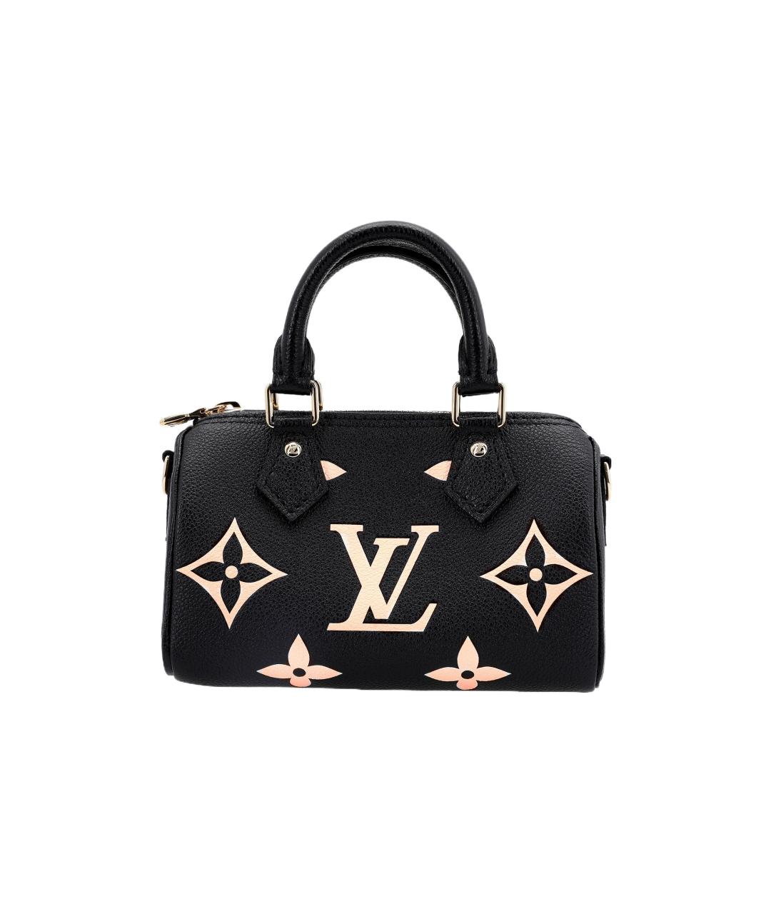LOUIS VUITTON Черная сумка с короткими ручками, фото 1