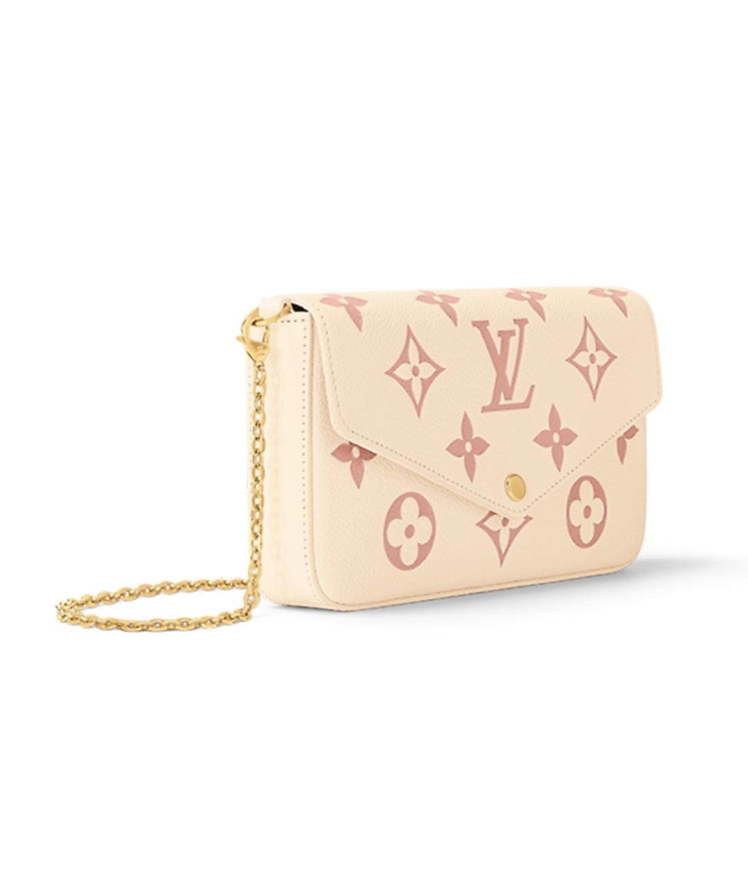 LOUIS VUITTON Бежевая сумка через плечо, фото 2