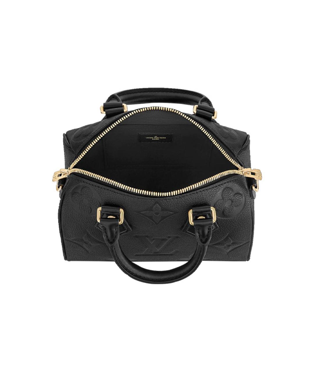 LOUIS VUITTON Черная сумка с короткими ручками, фото 4