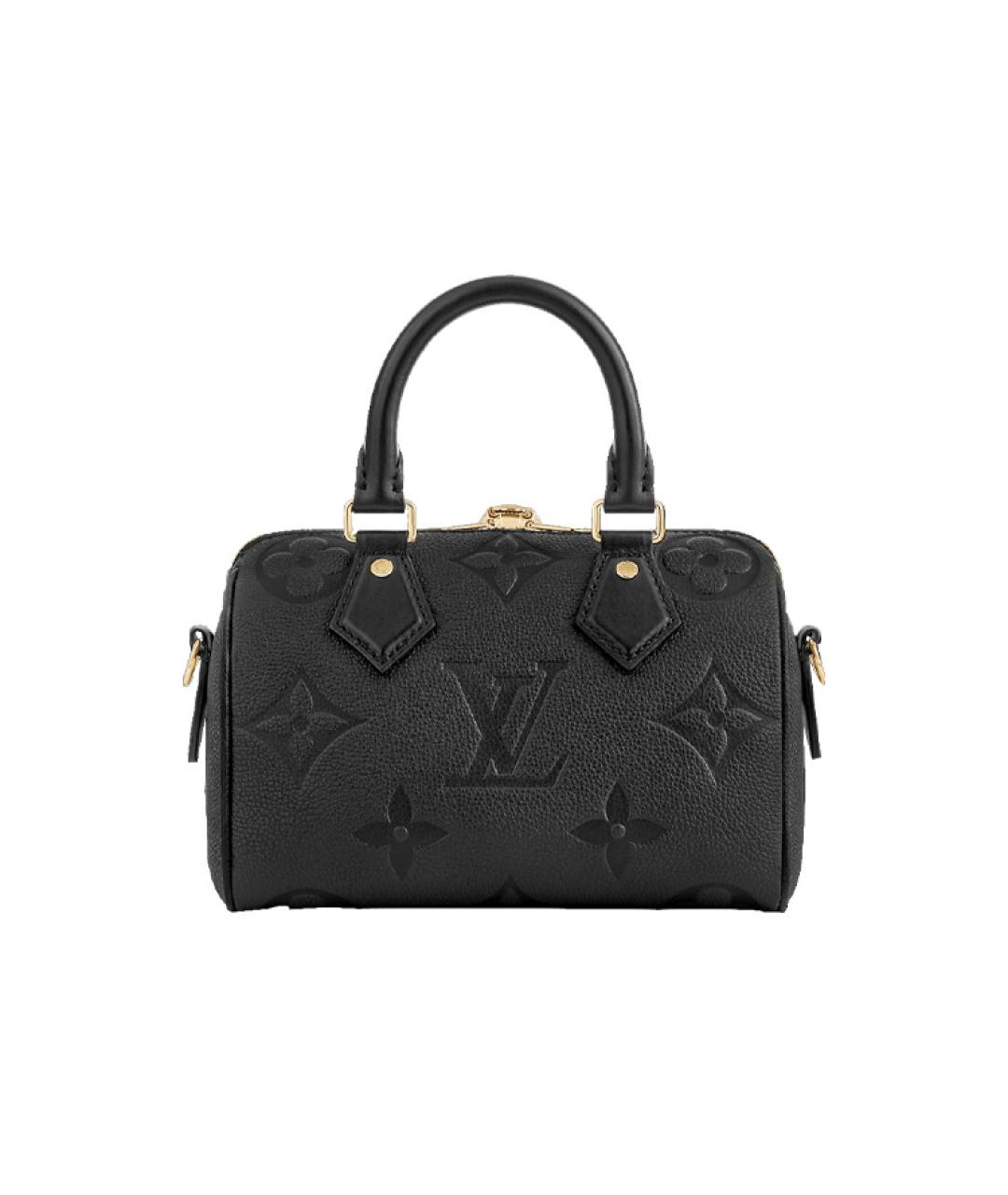 LOUIS VUITTON Черная сумка с короткими ручками, фото 1