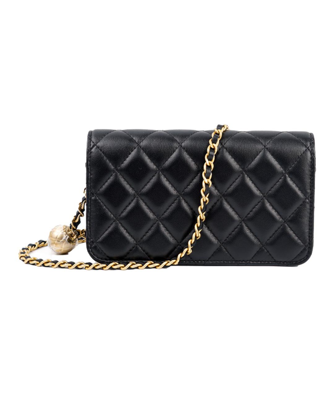CHANEL Черная сумка через плечо, фото 3