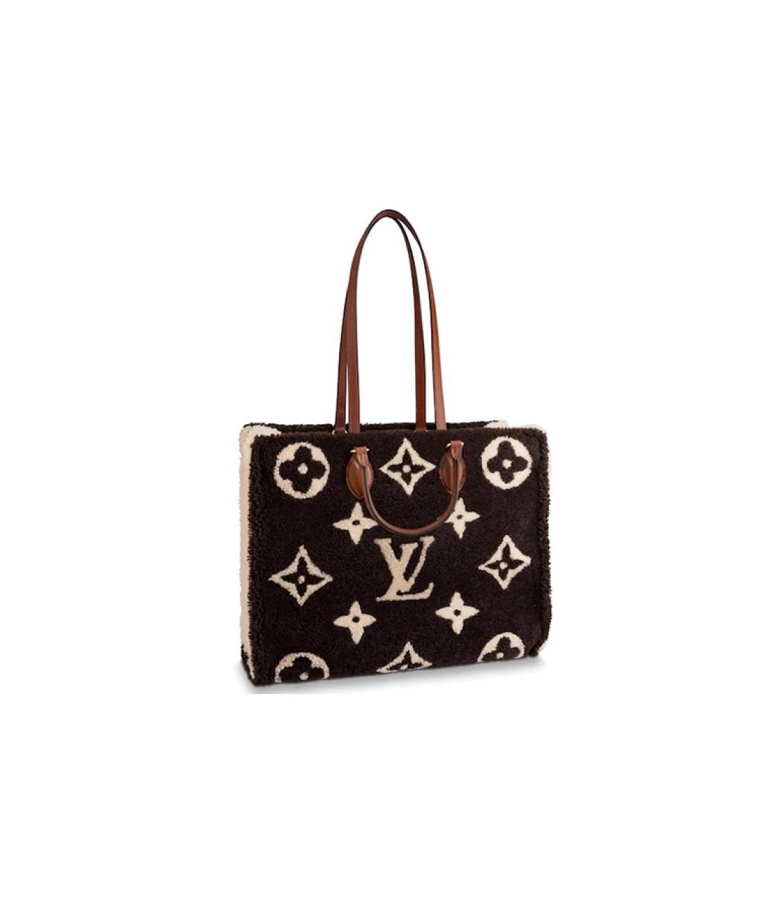 LOUIS VUITTON Черная сумка тоут, фото 3