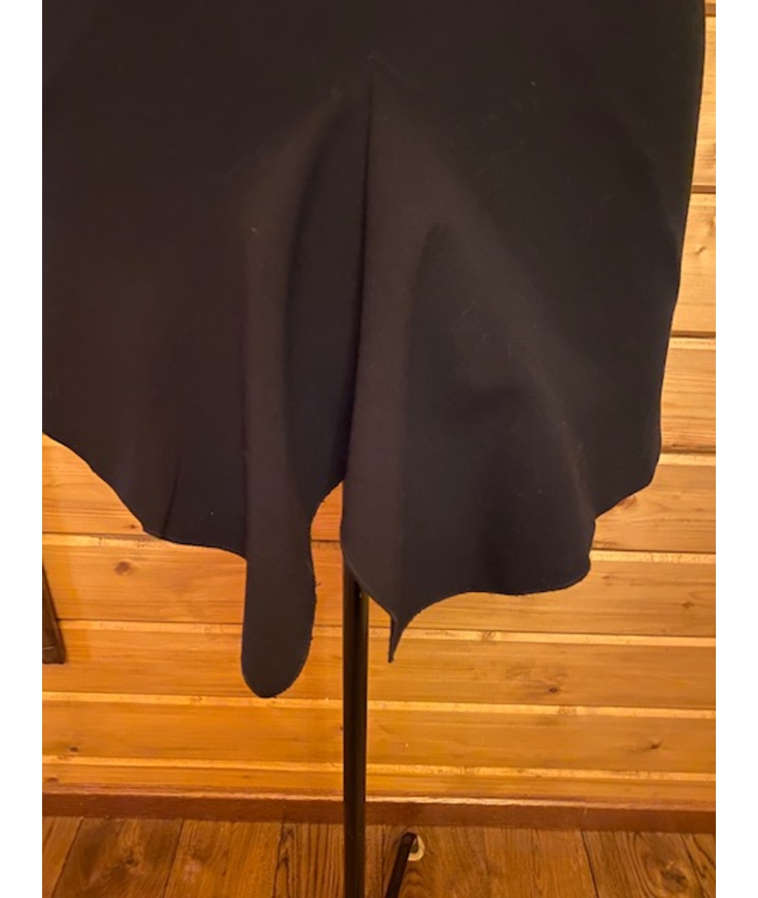 CLIPS Черное вискозное коктейльное платье, фото 6