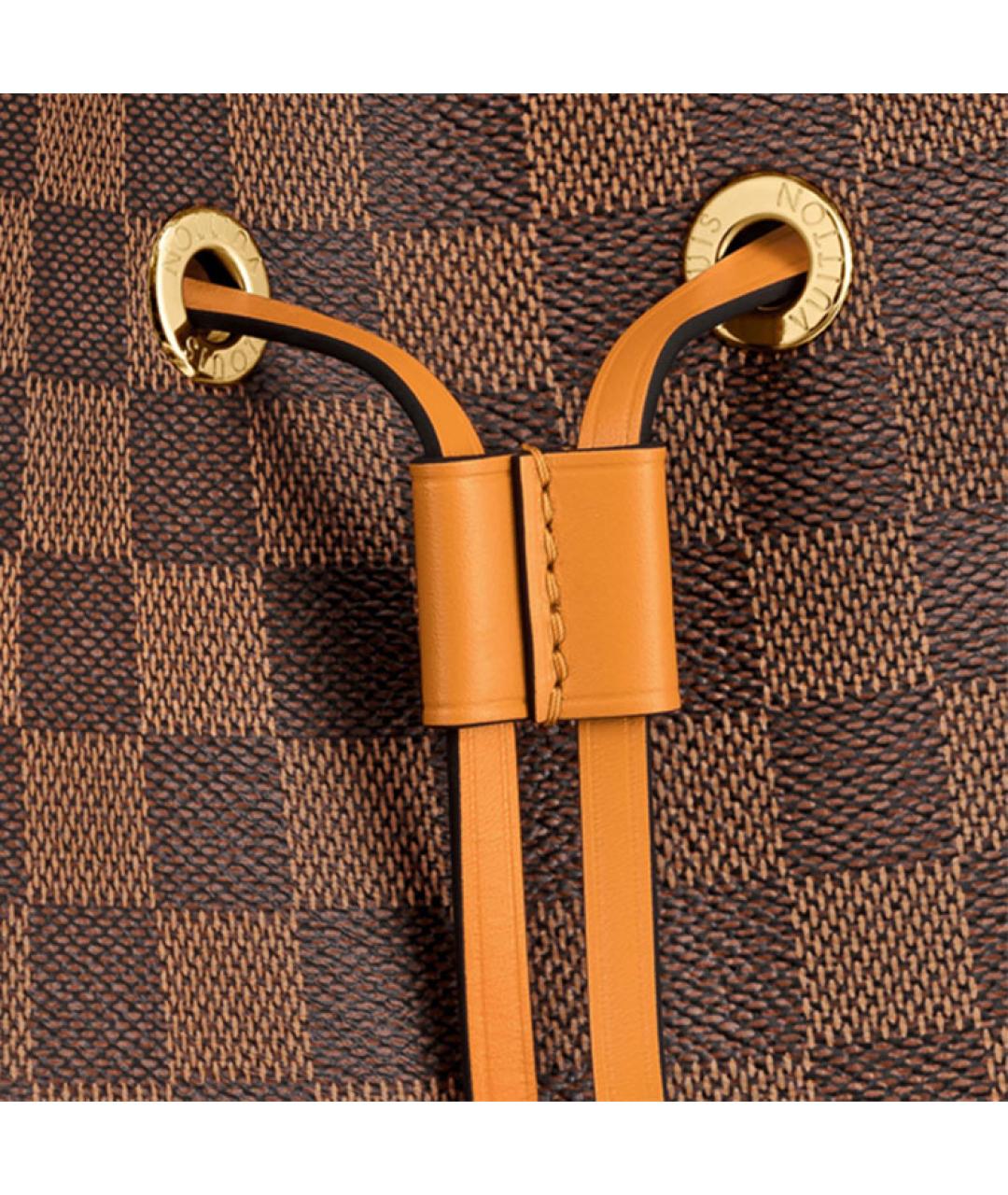 LOUIS VUITTON Коричневая сумка через плечо, фото 5