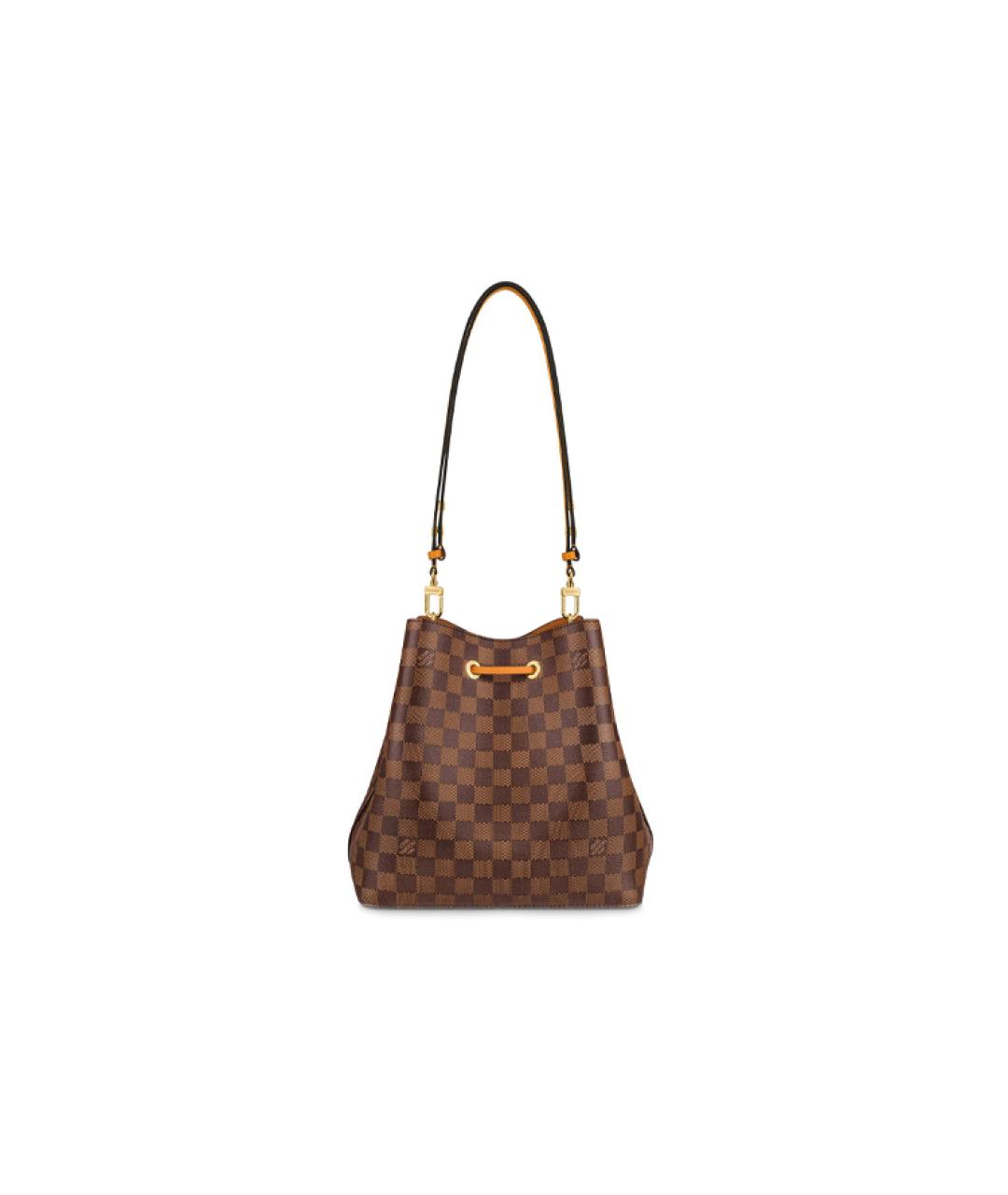 LOUIS VUITTON Коричневая сумка через плечо, фото 3