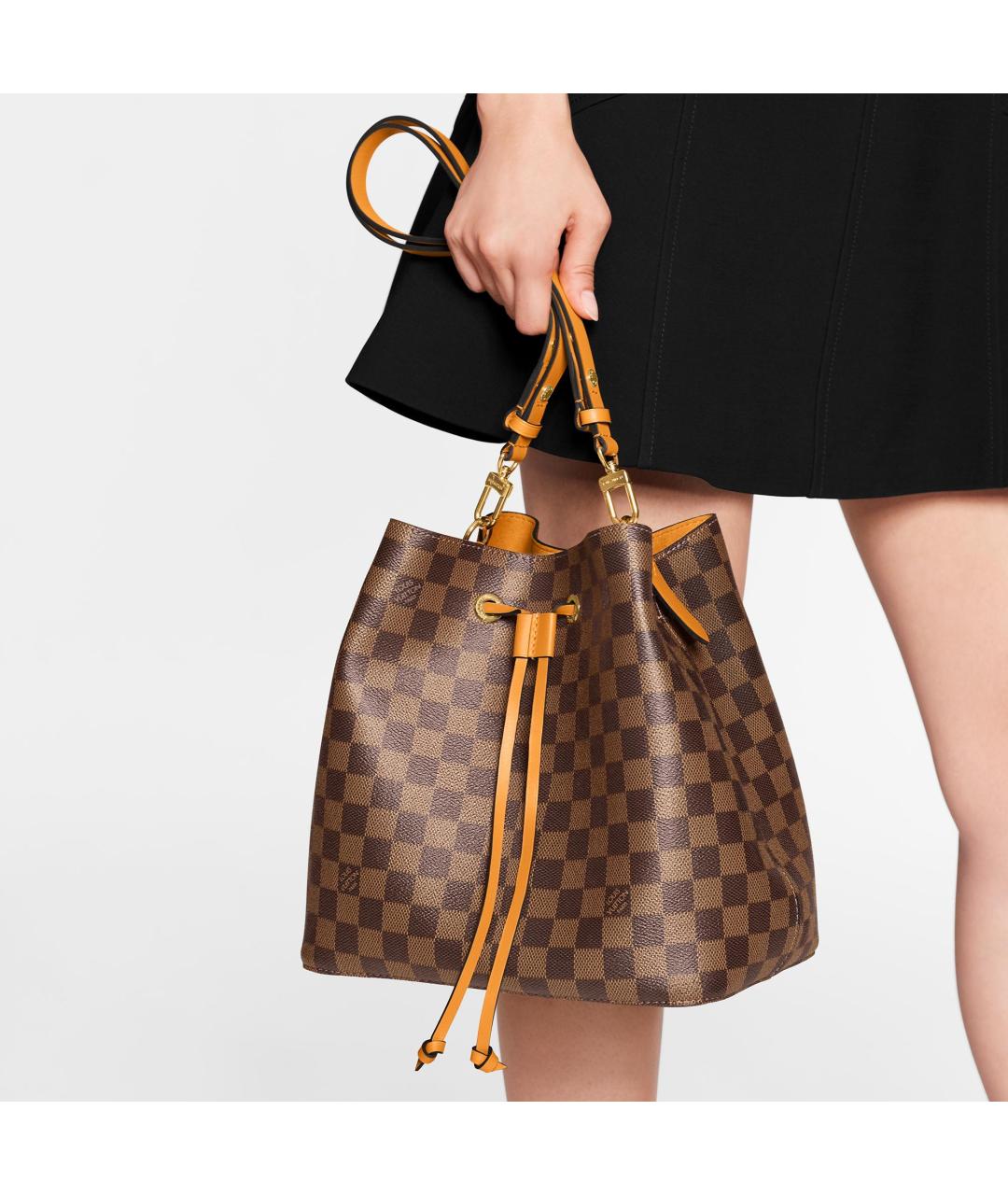 LOUIS VUITTON Коричневая сумка через плечо, фото 6