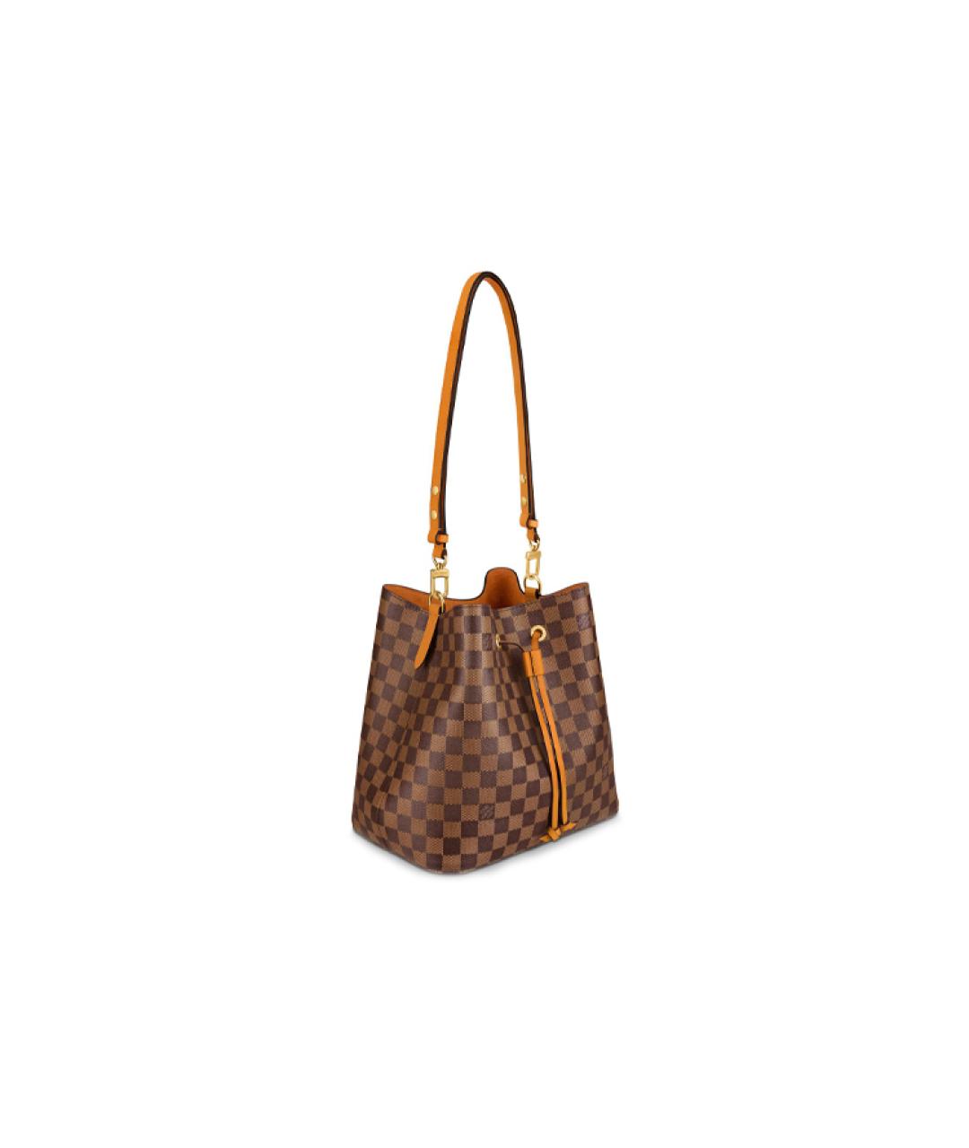 LOUIS VUITTON Коричневая сумка через плечо, фото 2