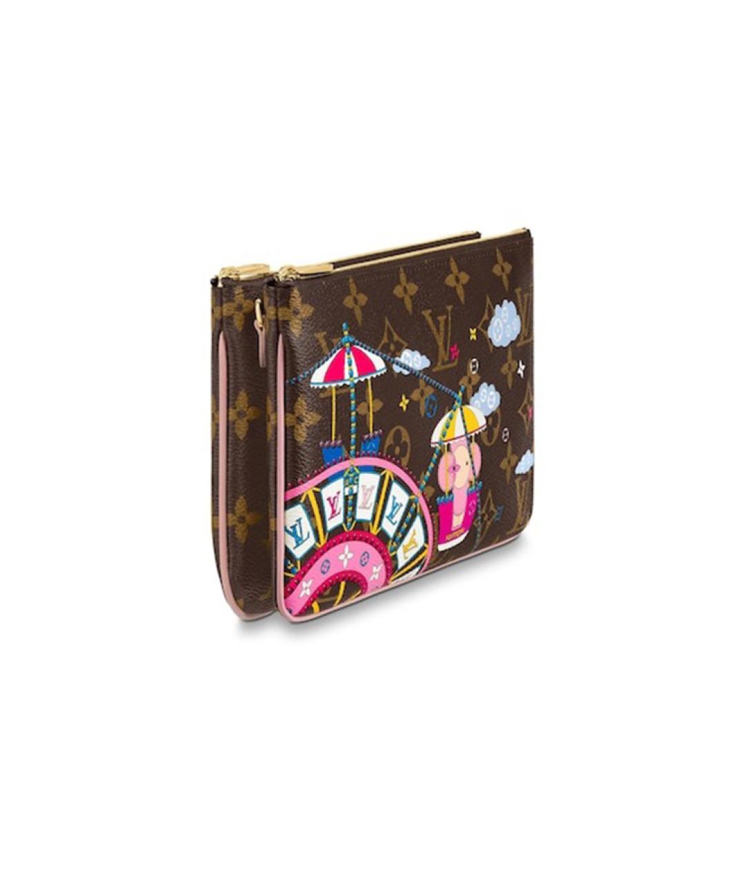 LOUIS VUITTON Хлопковая сумка через плечо, фото 2