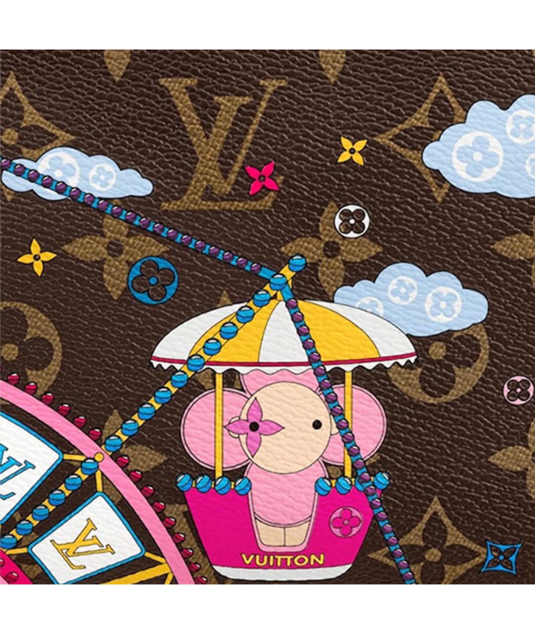 LOUIS VUITTON Хлопковая сумка через плечо, фото 5