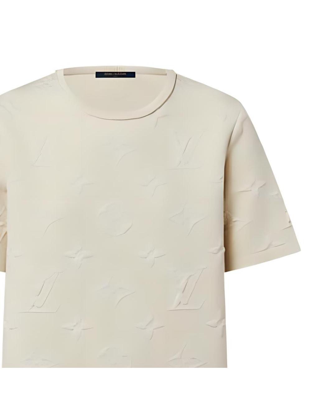 LOUIS VUITTON Хлопковая футболка, фото 4