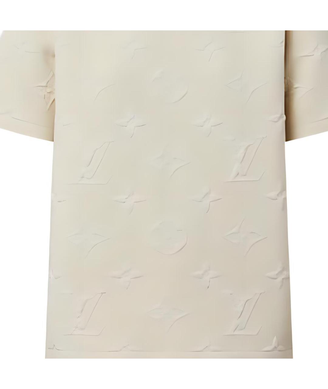 LOUIS VUITTON Хлопковая футболка, фото 6